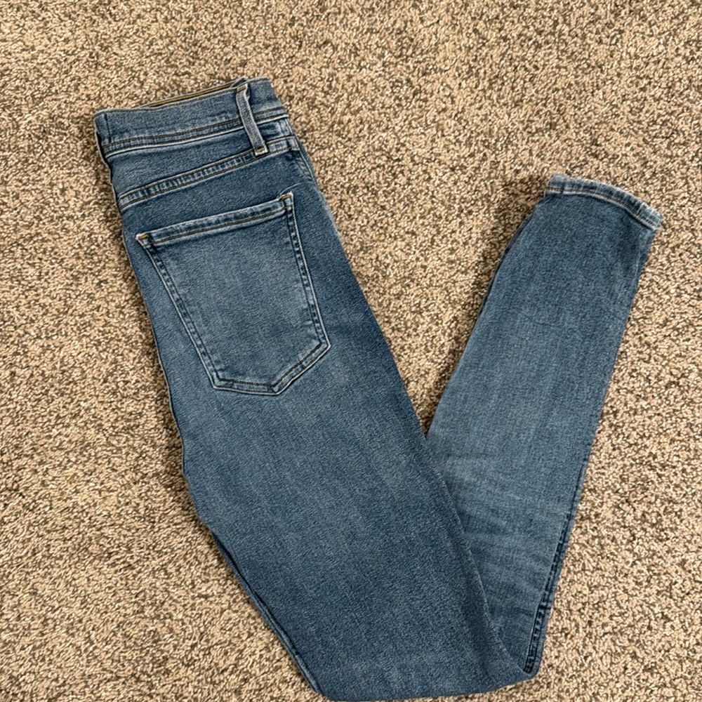 Agolde high rise skinny jeans